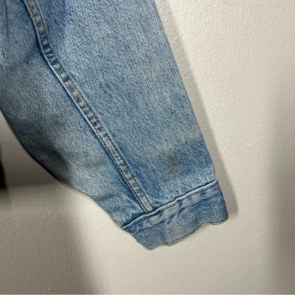 Vintage 80s 90s Levis Denim Trucker Jacket Mens Size 40 Blue USA Made 70506 - Picture 4 of 14